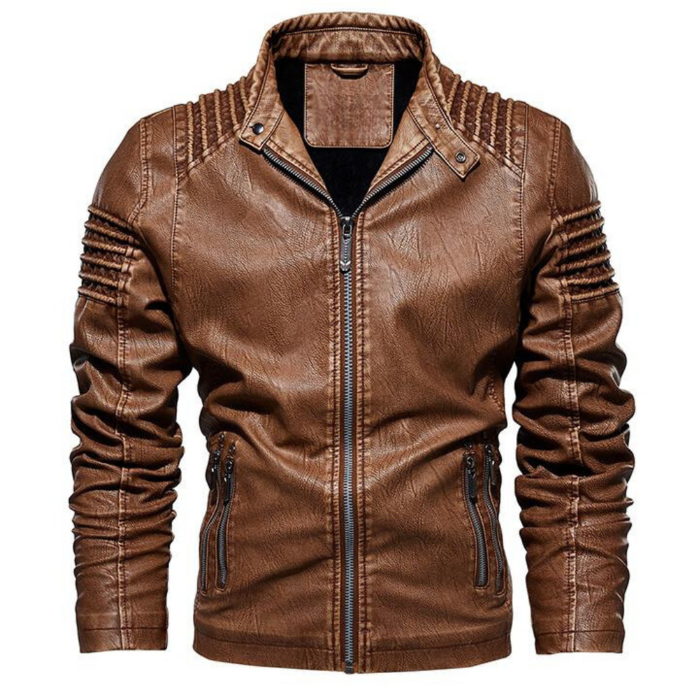 Chaqueta de cuero Empire