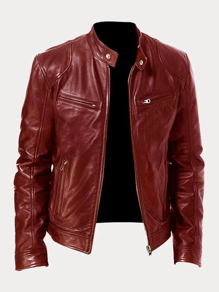 Chaqueta de Cuero Audaz