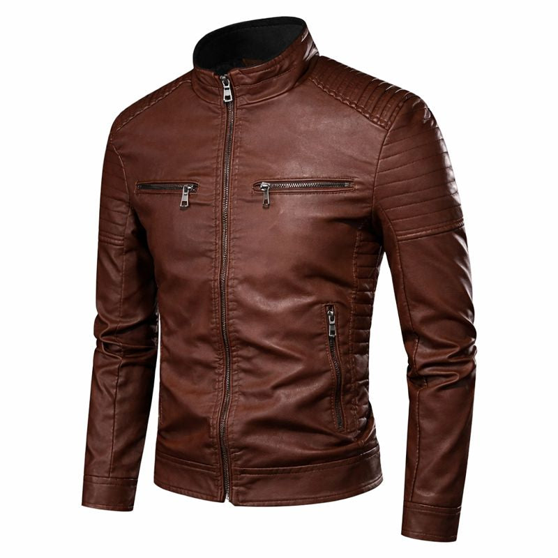 Bernal Chaqueta de cuero vintage
