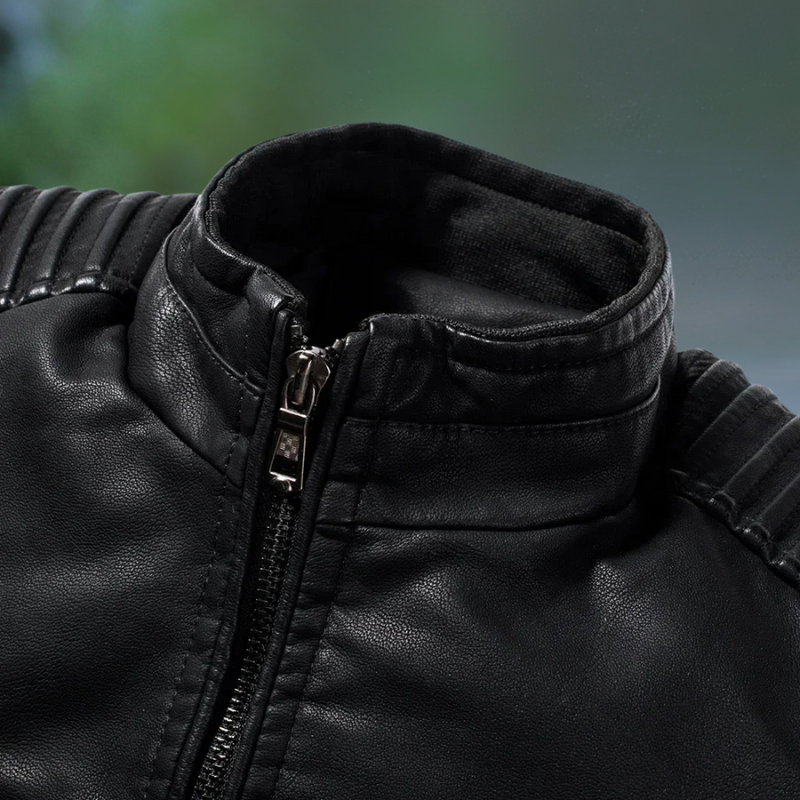 Bernal Chaqueta de cuero vintage