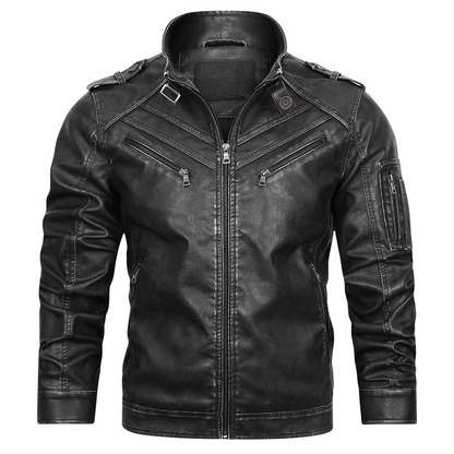 Meztli | Chaqueta de cuero clásica