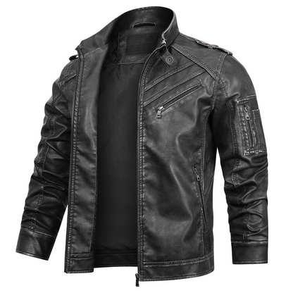 Meztli | Chaqueta de cuero clásica