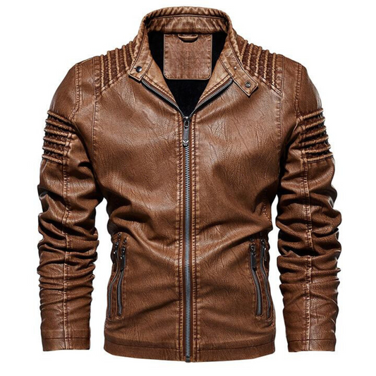Meztli | Chaqueta de cuero Empire