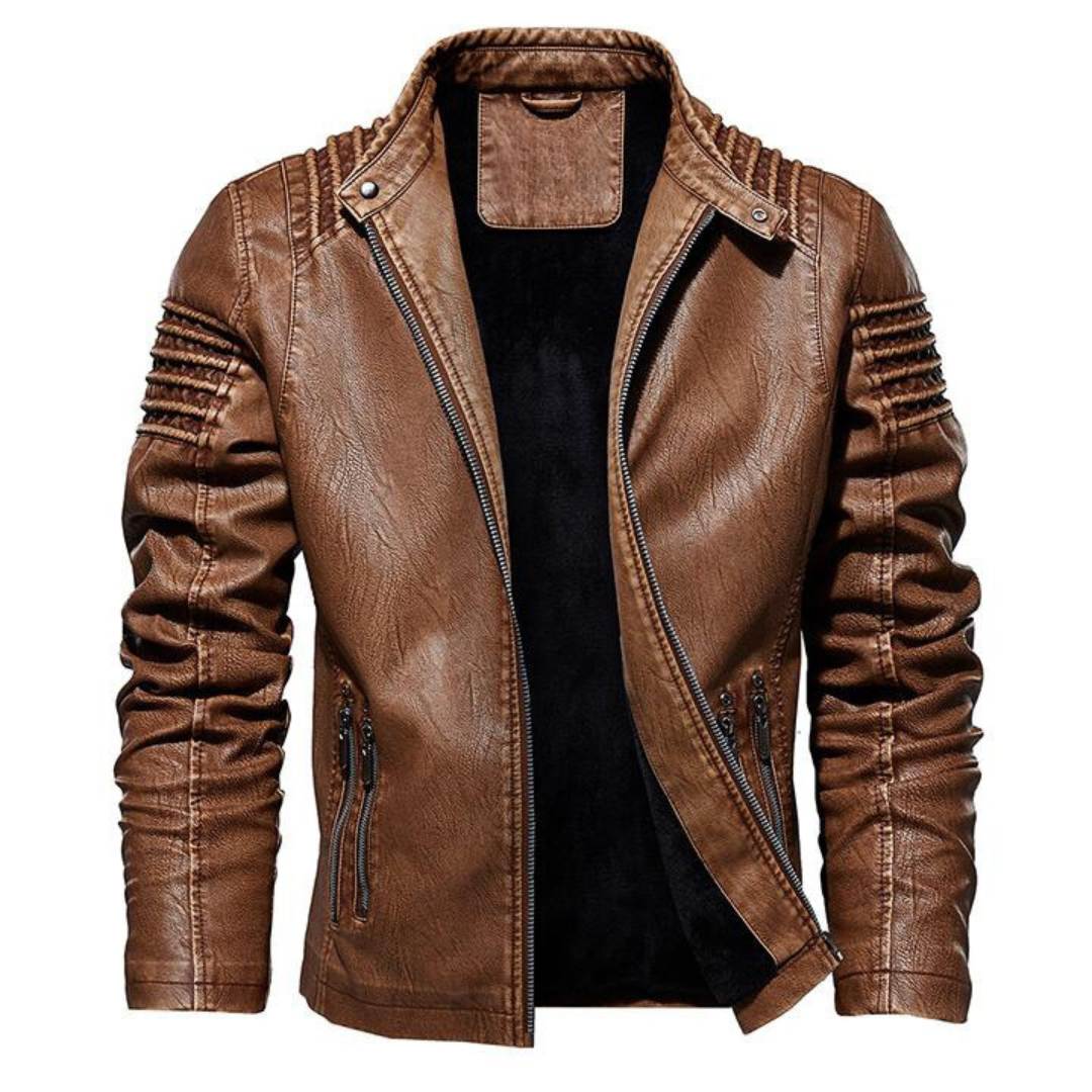 Chaqueta de cuero Empire