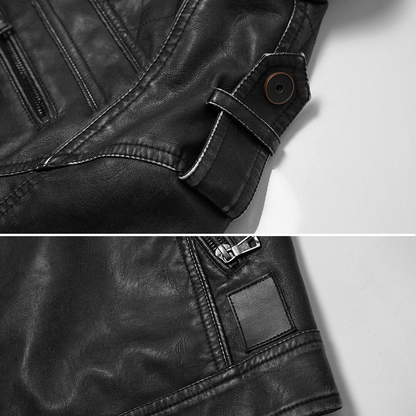 Meztli | Chaqueta de cuero clásica