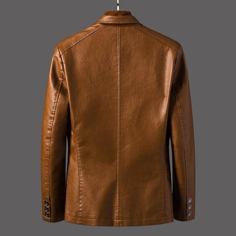 Meztli | Blazer De Cuero Elegante & Estilizado