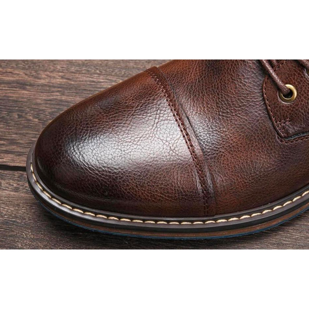 SIERRA™ | Botas Oxford Premium de Cuero Hechas a Mano