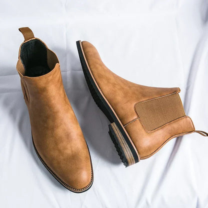SIERRA™ | Botas Tipo Botín de Cuero