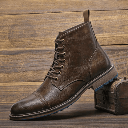 SIERRA™ | Botines de Cuero Modernos