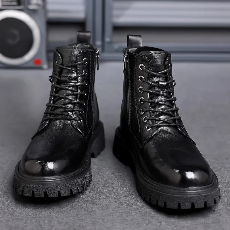 SIERRA™ | Botas Formales de Cuero