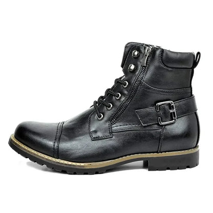 SIERRA™ | Botas de Cuero con Cordones