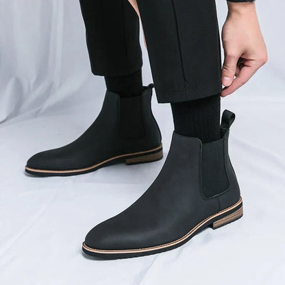 SIERRA™ | Botas Tipo Botín de Cuero