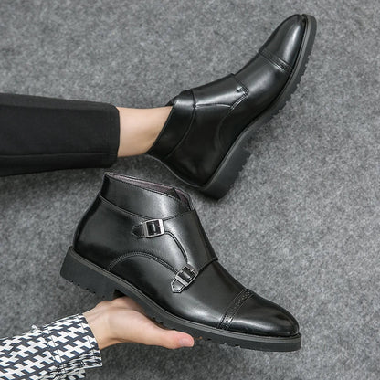 SIERRA™ | Botas de Cuero con Doble Correa Ajustable