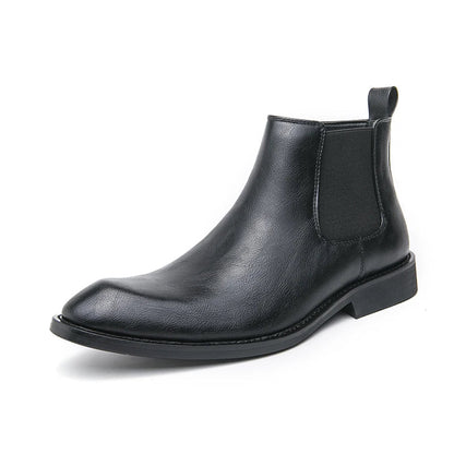 SIERRA™ | Botas Tipo Botín de Cuero con Cierre
