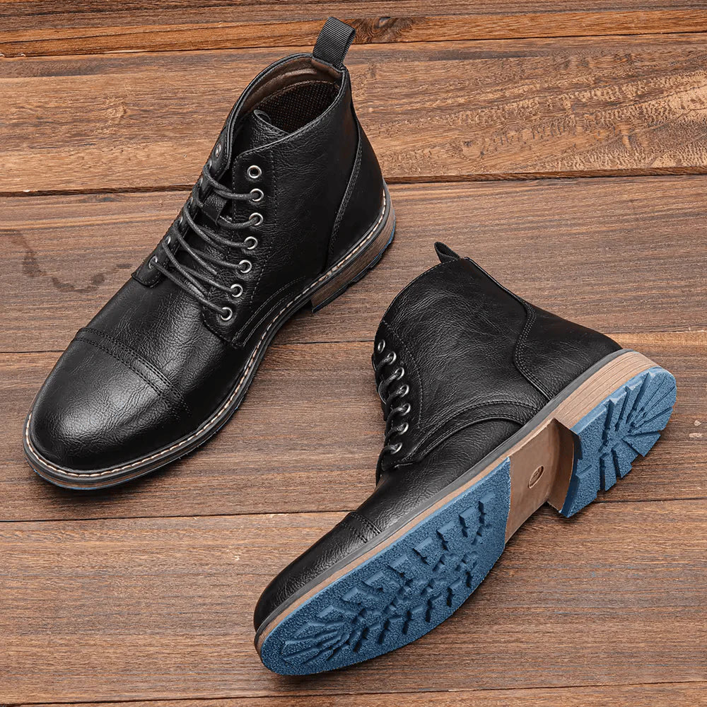 SIERRA™ | Botines de Cuero Modernos