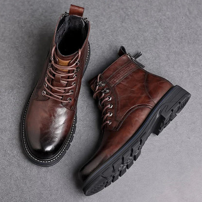 SIERRA™ | Botas Formales de Cuero