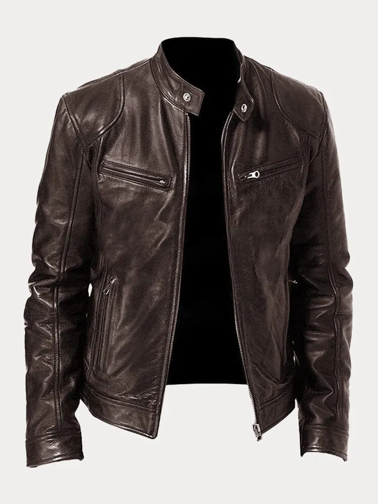 Chaqueta de Cuero Audaz