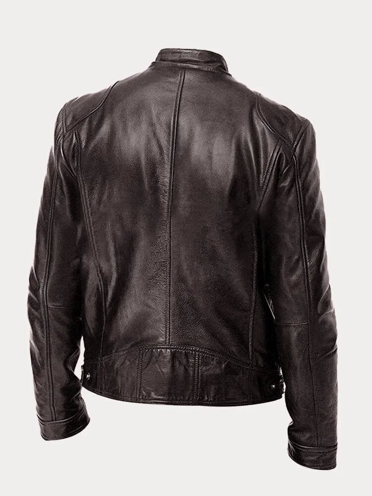 Chaqueta de Cuero Audaz