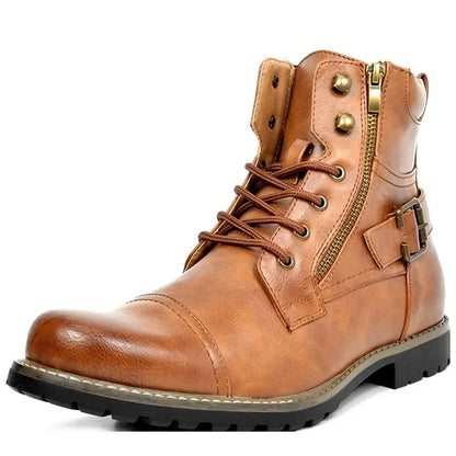 SIERRA™ | Botas de Cuero con Cordones