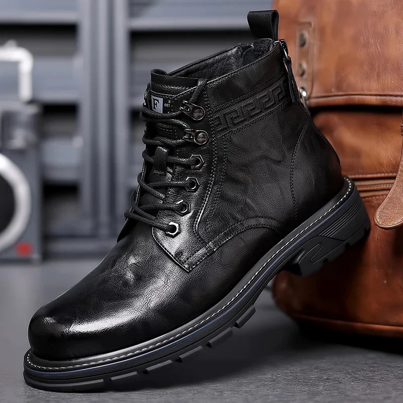 SIERRA™ | Botas Formales de Cuero
