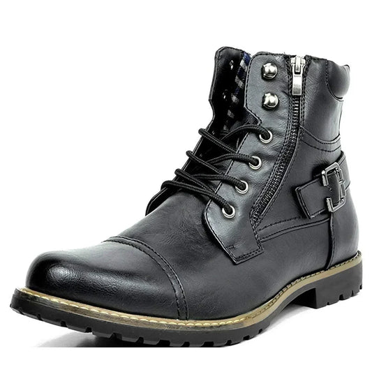 SIERRA™ | Botas de Cuero con Cordones