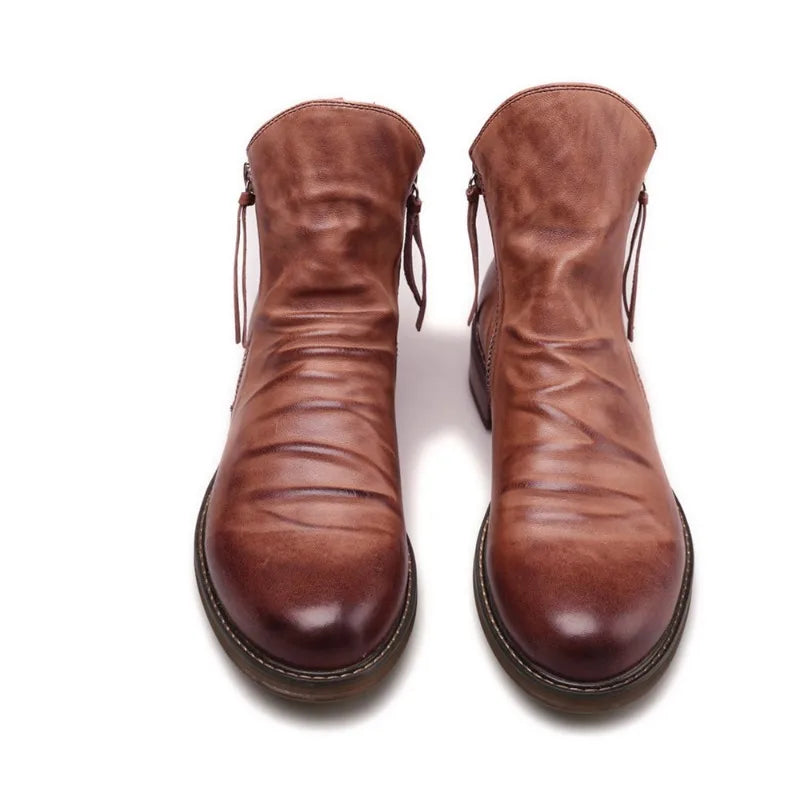 SIERRA™ | Botines de Cuero Casuales