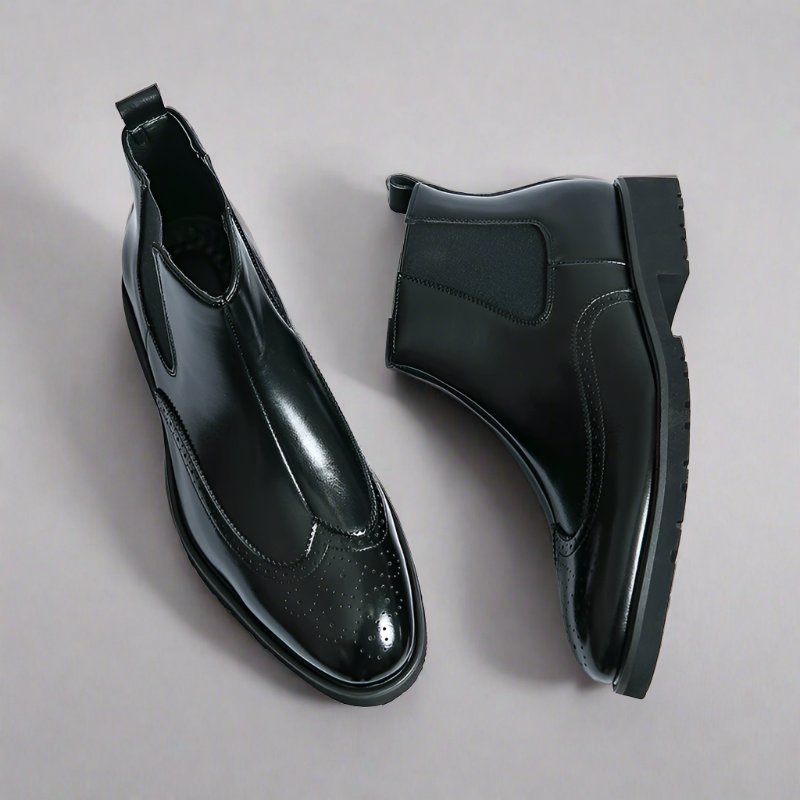 SIERRA™ | Botas Tipo Botín de Cuero