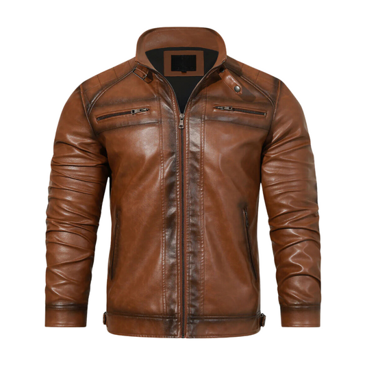 Meztli | Chaqueta de cuero Cruiser