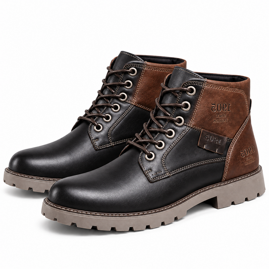 SIERRA™ | Botas Casuales de Cuero Estilo Clásico Británico