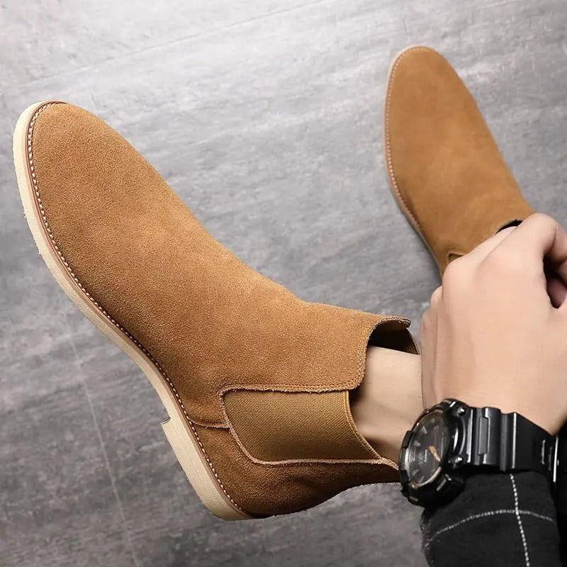 SIERRA™ | Botas Tipo Botín de Gamuza
