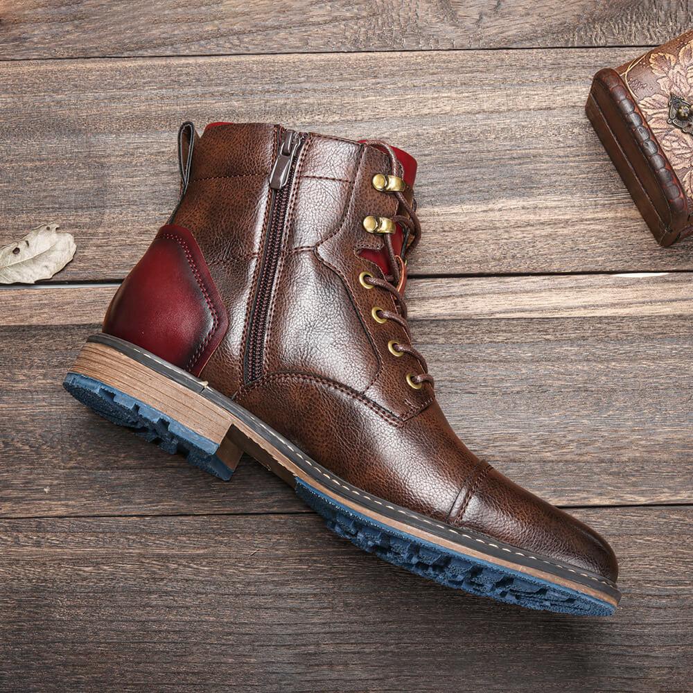 SIERRA™ | Botas Oxford Premium de Cuero Hechas a Mano