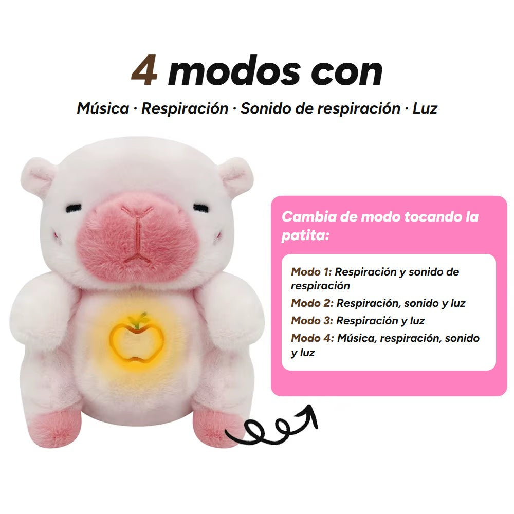 Mimo Respira™ Amigos – Capibara rosa