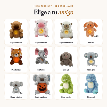 Mimo Respira™ Amigos – los 12 personajes