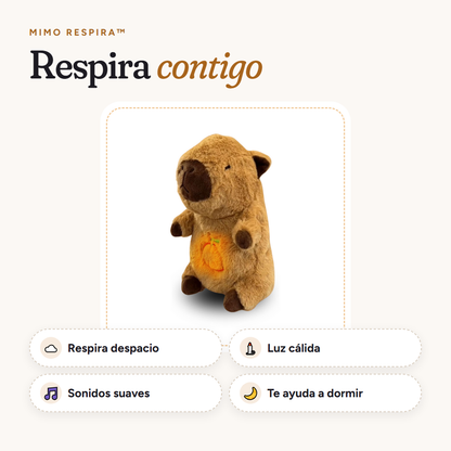 Mimo Respira™ Capibara – beneficios