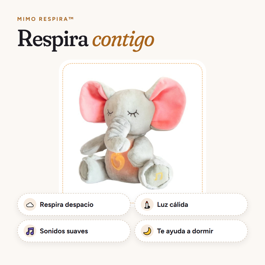 Mimo Respira™ Elefante – beneficios