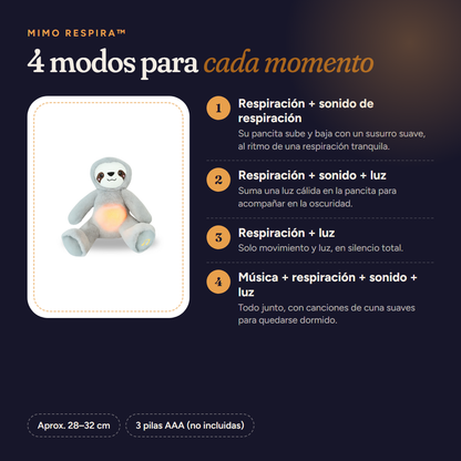 Mimo Respira™ Perezoso – modos