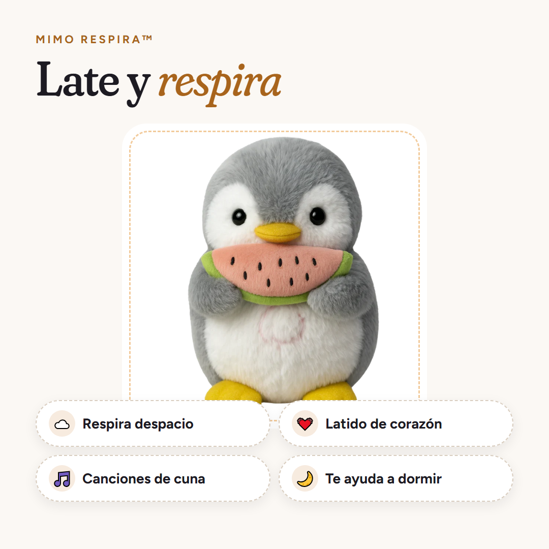 Mimo Respira™ Pingüino – beneficios